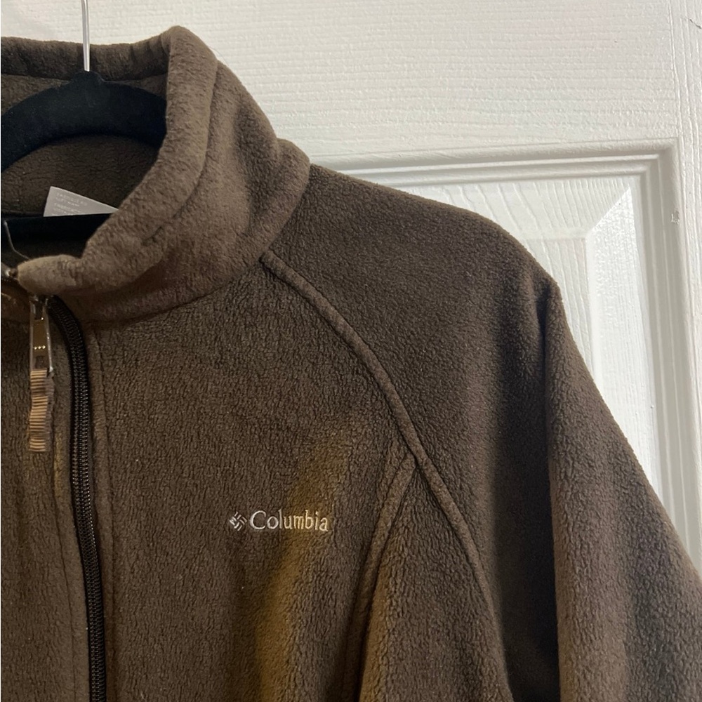 Columbia Dark Brown Fleece Jacket